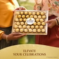 thumbnail image 6 of Ferrero Rocher Gourmet Hazelnut Milk Chocolate, 3 Individually Wrapped Chocolates, 1.3 oz, 6 of 16