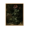 thumbnail image 6 of Drsoum Vintage Gothic Poppy Flower Wall Prints Classic Retro Farmhouse Rustic Floral Art 11x14in Natural Framed Decorations for Living Room Kitchen, 6 of 6