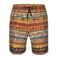 thumbnail image 2 of Summer beach swimsuit men's quick-drying swimwear African Pattern men breathable swimwear beach shorts sexy male swimsuit, 2 of 6