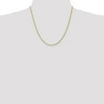 thumbnail image 2 of 14k Yellow Gold 20 Inch 2mm Rope Chain Necklace Pendant Charm, 2 of 9