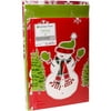 Holiday Time 10-Pack Christmas Gift Boxes, Traditional Snowman