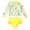 1-Yellow445, variant on WOYY Swimsuit for Girls Long Sleeve Rashguard and Bikini Bottom 2-Piece Set, Sizes 4-8