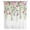 Pink, variant on Colorful Flowers Semi Sheer Curtains Drapes for Living Room,Bedroom,French Doors Window 84 Inches Long,Spring Leaves Floral Botanical Wood Grain Rod Pocket Chiffon Curtain Voile Drapery Panel