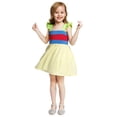 thumbnail image 5 of Disney-vestido de princesa Rapunzel Mulan para niña, traje de fiesta de cumpleaños, Blancanieves, Bella, verano, 2024, 5 of 5