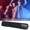 thumbnail image 3 of Altavoz Bluetooth inalámbrico Reproductor de música estéreo Barra de sonido Radio FM TF, 3 of 8