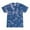 Blue, variant on Colortone Bleach Out Short Sleeve Crush T-Shirts Men and Women Cotton Sizes Small to 3XL