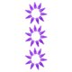 thumbnail image 1 of Clips de tapa de remojo de uñas 10 Uds. Morado Azul Rosa Rojo Negro sweethay, 1 of 6