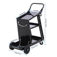 thumbnail image 3 of Faitaliicy 2-Tier 4 Drawers Welding Cart 220 lbs Static Weight Capacity 360° Swivel Wheels Tank Storage Safety Chains Upgrade Handle Welding Cart For TIG MIG Welder Plasma Cutter, 3 of 7