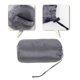 thumbnail image 2 of Cojín Saco Dormir Kuymtek para Al Aire Libre Cálido para Cama Perro Camping Lana Gris Claro, 2 of 9