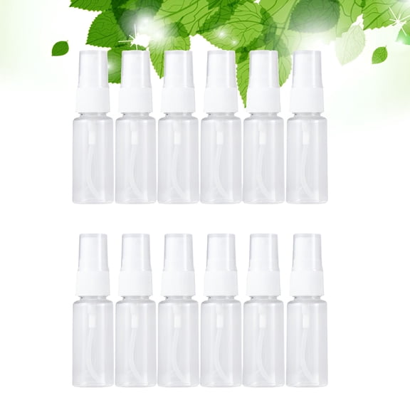 ACDANC Bottle Spray Mini Sprayer Mister Refillable Small Mist Travel Empty Hair Glass Makeup Clear Fine Disinfecting
