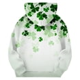 thumbnail image 5 of Mercatoo Boys Girls St 𝐏atricks Day Sweatshirt Children Long Sleeve Hoodies Kids Cloverss Printed Hooded Pullover Tops Clothes, 5 of 6
