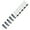 11mm, variant on Thin Wall Designs Short Socket Set 6 Point Metric 4mm to 14mm Wrench Accessories Furniture Assembly Tool for Tight Space