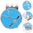 thumbnail image 2 of Golfs Hat Clip Golf Ball Marker Metal Golf Hat Clip Golfing Ball Marker Golf Accessory, 2 of 8
