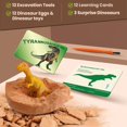 thumbnail image 4 of Kit de excavación de huevos de dinosaurio Zippytots con 12 huevos, 3+, 4 of 8