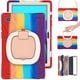 thumbnail image 5 of Funda colorida para Samsung Tab A7 de 10,4 pulgadas T500 con correa para el hombro, soporte de anillo ajustable grande y protección contra golpes., 5 of 5