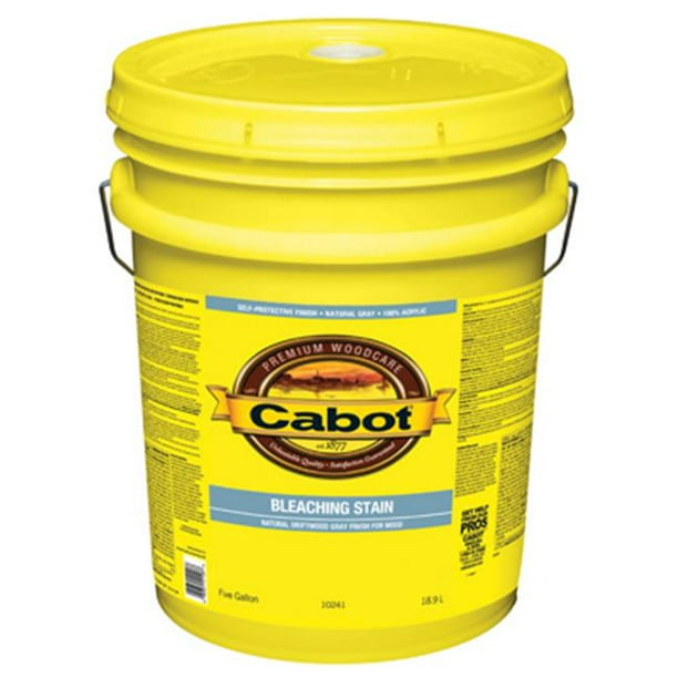 CabotValspar 218398 1 gal Bleaching Stain Acrylic Natural Driftwood