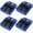 4pcs blue wheel, variant on Heavy Furniture Casters Moves Furniture Tool Transport Shifter Moving Wheel Slider Remover Furniture Mover Lifting Roller Wheel