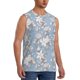 thumbnail image 2 of Fotbe Lily Flower Men's Camiseta sin Mangas Estampada para Hombres, Playera Casual para Gimnasio, Entrenamiento, Playa-XX-Large, 2 of 7