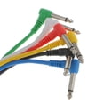 thumbnail image 3 of 6 Piezas de Amplificador de ángulo de de Conector de sonido de Pedal de de Bajo de Guitarra, CUTICAT Guitarra pedal de efectos Cable Patch, 3 of 5
