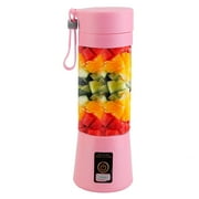 iMounTEK Portable Juicer Blender USB Rechargeable Juicer Cup Fruit Baby Food Mixing Machine with 6 Blades Powerful Motor