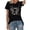 A-Black622, variant on XIAONU Summer Women's Vintage Country Music Crew Neck Tee Short Sleeve Concert Casual Summer T-Shirt