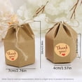 thumbnail image 3 of CHUANK 200Pcs Kraft paper candy boxes  brown+white, 3 of 6