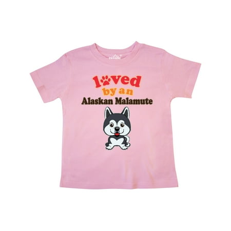 

Inktastic Alaskan Malamute Dog Gift Gift Toddler Boy or Toddler Girl T-Shirt