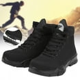 thumbnail image 4 of Zapatos de Hombre Transpirables Altos Y Livianos Altos Ligeros Antipinchazos Anti-rotura Seguridad Calzado Para Senderismo Al Aire Libre, 4 of 8