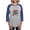 Heather/Blue, variant on CafePress - G.I. Joe First Issue Women's Baseball T Shirt - Womens Baseball Tee