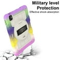 thumbnail image 4 of Rugged Case for iPad Air 11 Inch 2024 A2902/A2899/A2900, Heavy Duty Protection Case with Shoulder Strap + Pencil Holder + 360° Rotating Hand Strap + Kickstand 3 In 1 Cover, Lavender, 4 of 11