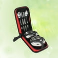 thumbnail image 2 of OULII 7PCS/Set Eating Utensil Set in Black for Outdoor Picnic Students and Travelers, 2 of 5