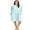 Green 4031, variant on Lati Fashion Fleece Women Nightgown Sleepwear Pajamas Female Long Sleeve Sleep Dress Nightshirt Blue L