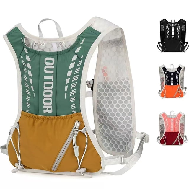Sac à Dos d'Alpinisme Léger, Sac d'Hydratation, Sac à Dos de Sport de Plein Air pour la Randonnée, la Course et le Cyclisme pour Marathon et Course sur Sentier