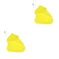 thumbnail image 3 of Monstrate Cubierta de zapatos Protector de zapatos impermeable de silicona Cubrezapatos antideslizantes resistentes al desgaste, Amarillo, L Amarillo L 2piezas, 3 of 6