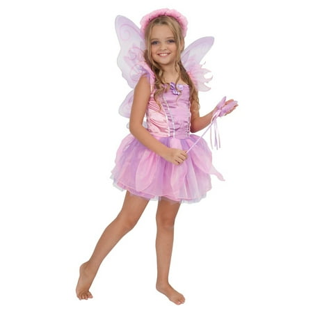 Pink and Purple Orchid Fairy Child Costume - X-Small