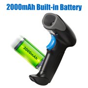 Wireless 2D Barcode Scanner with Adjustable Stand 1 Pack