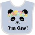 thumbnail image 3 of Inktastic First Birthday Panda 1 Year Old Girl Girls Baby Bib, 3 of 4