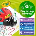 thumbnail image 4 of Juguete sensorial Crayola Musical Doodle Bug Ladybug para niños de 2 años o más, 4 of 7