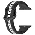 thumbnail image 2 of Banda de silicona para Apple Watch Pulsera de correa de reloj reemplazable para IWatch 1 2 3 SE Kuymtek Para estrenar, 2 of 9