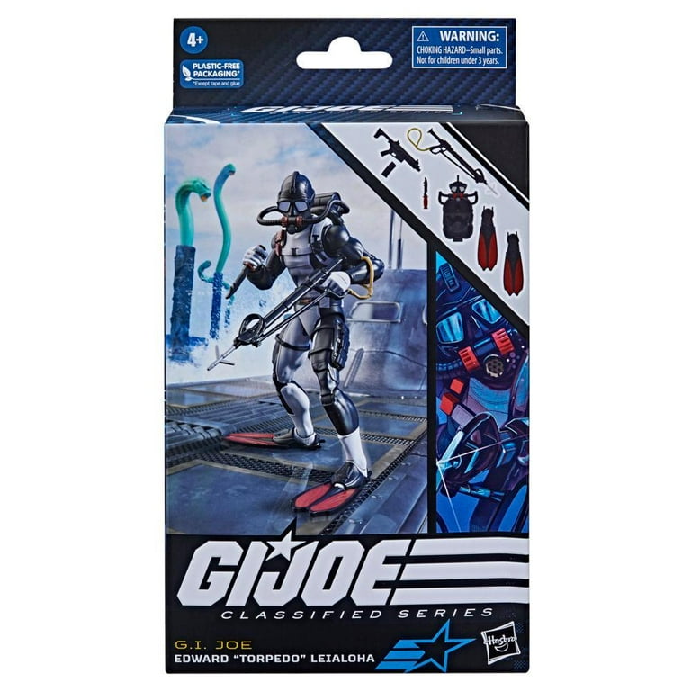 G.I. Joe Classified Series Edward “Torpedo” Leialoha, Collectible