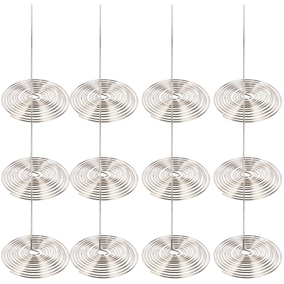 FRCOLOR 12Pcs Stainless Steel Tea Infusers for Tea Pot Spout Straining Kitchen Tools