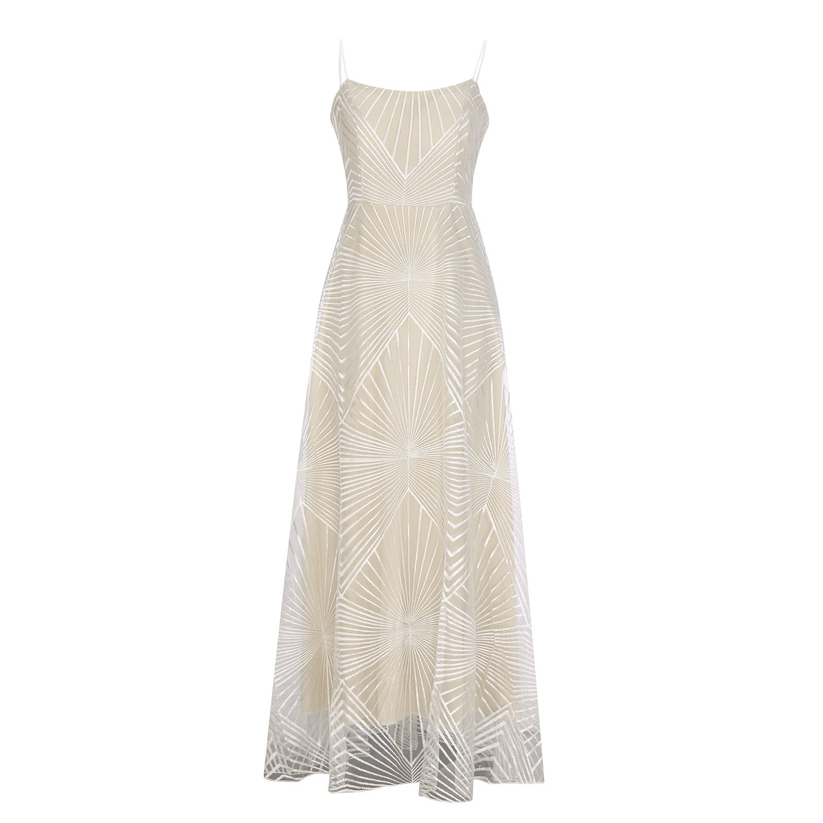 Wedding Guest Dresses for Women Sleeveless Spaghetti Strap