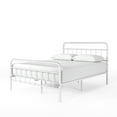 thumbnail image 2 of Zinus Florence 42" Metal Platform Bed Frame, White, Full, 2 of 16