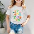 thumbnail image 2 of T-shirt Garçon à Col Rond, Hauts Graphiques, T-Shirts, T-Shirts Décontractés pour Filles, T-Shirts 5-6 Ans, 2 of 4