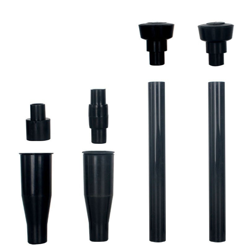 Plastic Black Fountain Pond Submersible Water Pump Nozzle Head 8pcs Kit Use 