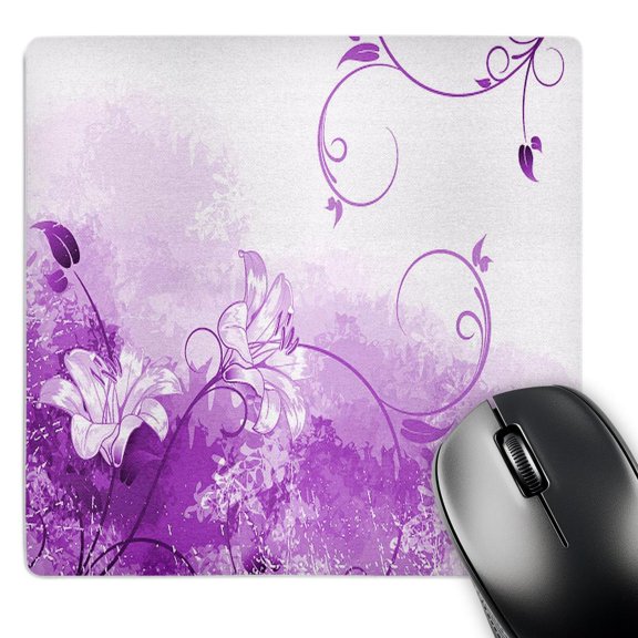 3dRose, Pretty Purple Lilly, MousePad