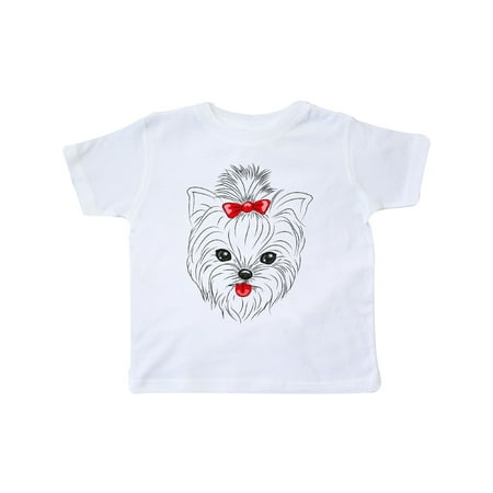 

Inktastic Yorkie Dog Yorkshire Terrier Art Gift Toddler Boy or Toddler Girl T-Shirt