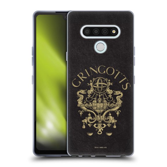 Head Case Designs Officially Licensed Harry Potter Sorcerer's Stone I Gringotts Crest Soft Gel Case Compatible with LG Stylo 6