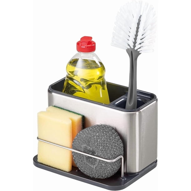 Fregadero para la superficie estilo caddy, acero inoxidable, Plateado, Large, 1