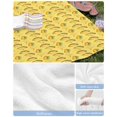thumbnail image 6 of Yellow Tacos Beach Towels Oversized Super Absorbent, Cheese Vegetables Cartoon Food Lightweight Bath Towel Quick Dry Sets For Bathroom/Pool/Rv Camping/Beach Play/Gym Room/Picnic 31"x62", 6 of 8